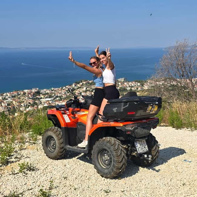 SPLIT: Guided ATV Tour Gornja Podstrana & Horses - Who will enjoy this most