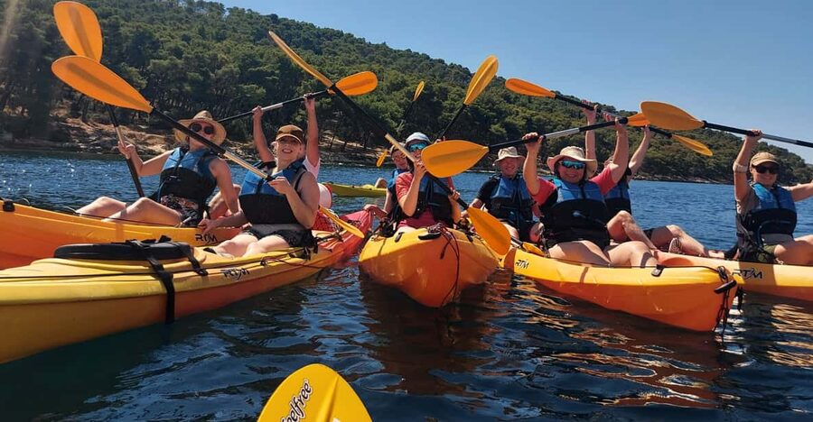 Split: Guided Sea Kayaking Tour with Snorkeling - Three hours along the Marjan coast