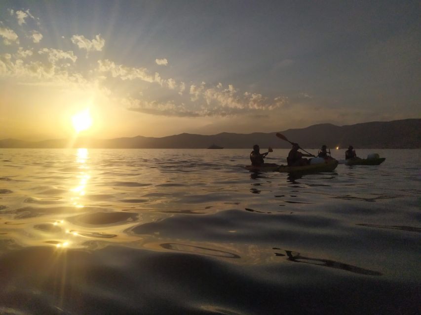 Split: Guided Sunset Sea Kayaking & Snorkeling Tour - Paddling along the Split coast