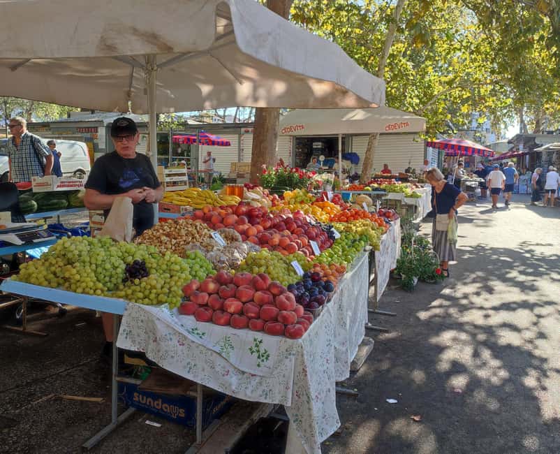 Split: Historical & Gastro Treasures Tour with Green Market - Morning or afternoon: choose carefully