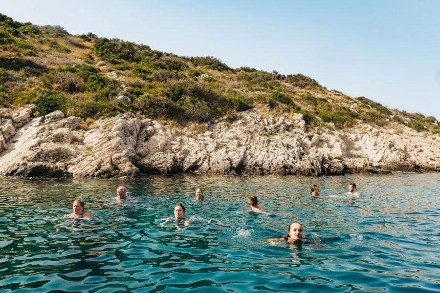Split: Hvar, Pakleni, Brač & Šolta All-inclusive Tour - Šolta closes the route with swimming and snorkeling