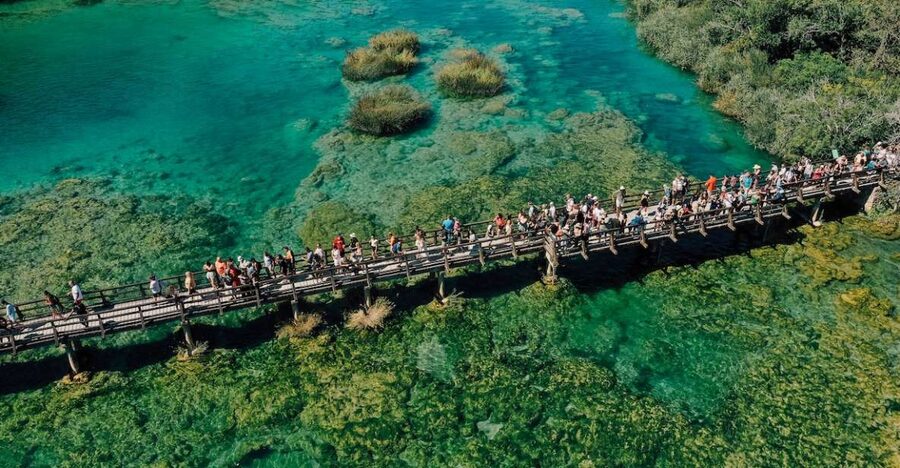 Split: Krka Waterfalls Tour, Boat Cruise, and Swimming - The ethno-village and Jaruga power plant