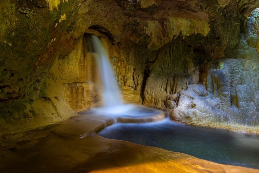 Split: Krka Waterfalls Trip with Boat Cruise and Swimming - The road to Primošten
