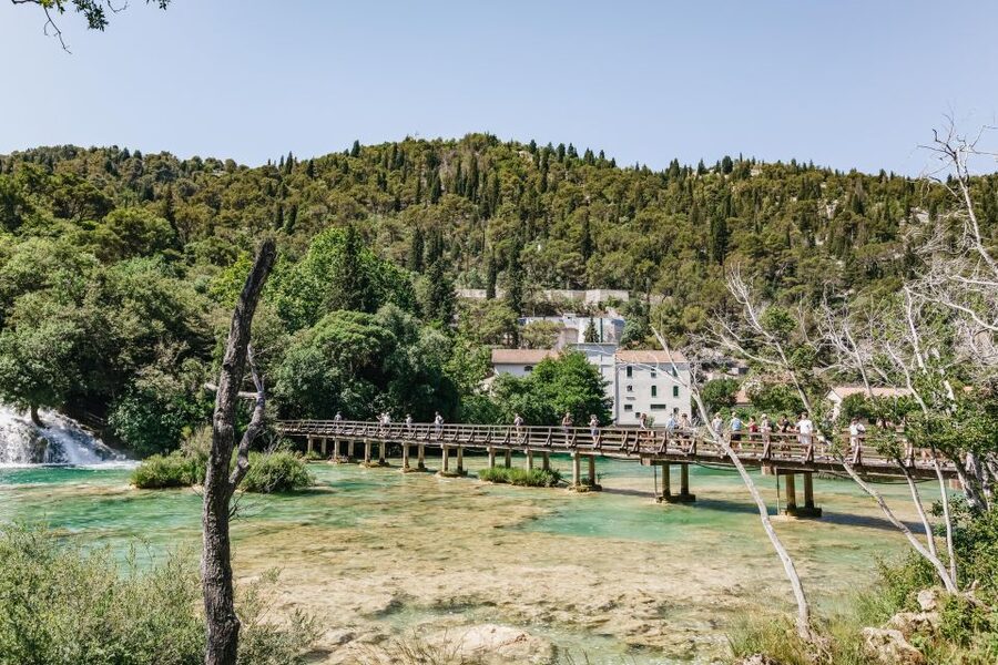 Split: Krka Waterfalls Trip with Boat Cruise and Swimming - The return to Split