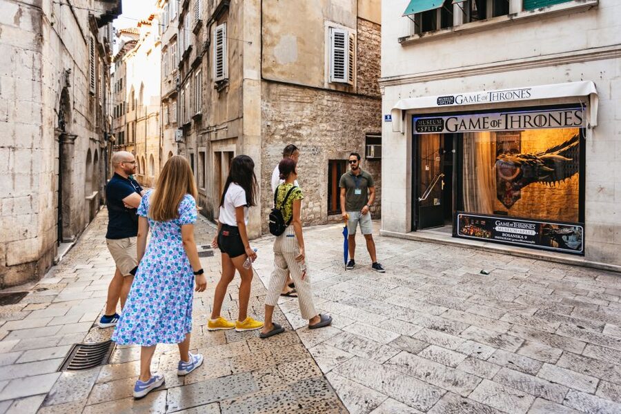 Split: Old Town and Diocletian Palace Walking Tour - Tour length, group style, and optional additions