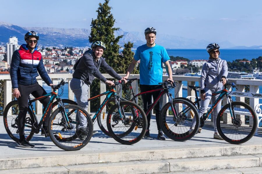 Split: Old Town and Marjan Park Bike Tour - Two hours through Marjan Forest Park