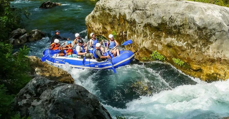 Split/Omiš: Cetina River Rafting with Cliff Jump & Swimming - Cetina River rafting at a glance