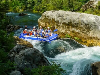 Cetina River Rafting with Cliff Jump & Swimming