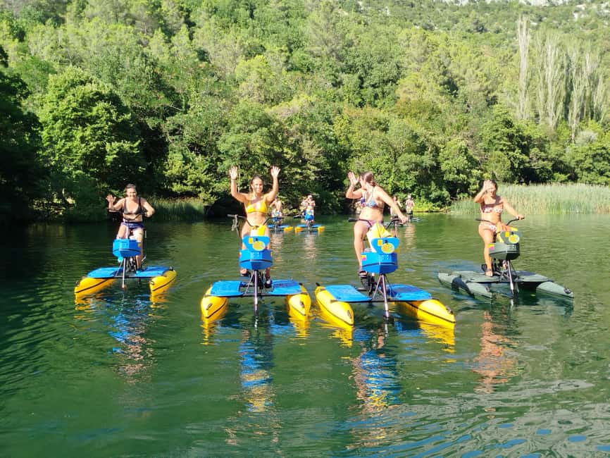 Split/Omiš: Cetina River Water Bike Safari - Why Pedal the Cetina Instead of Taking a Standard Boat?