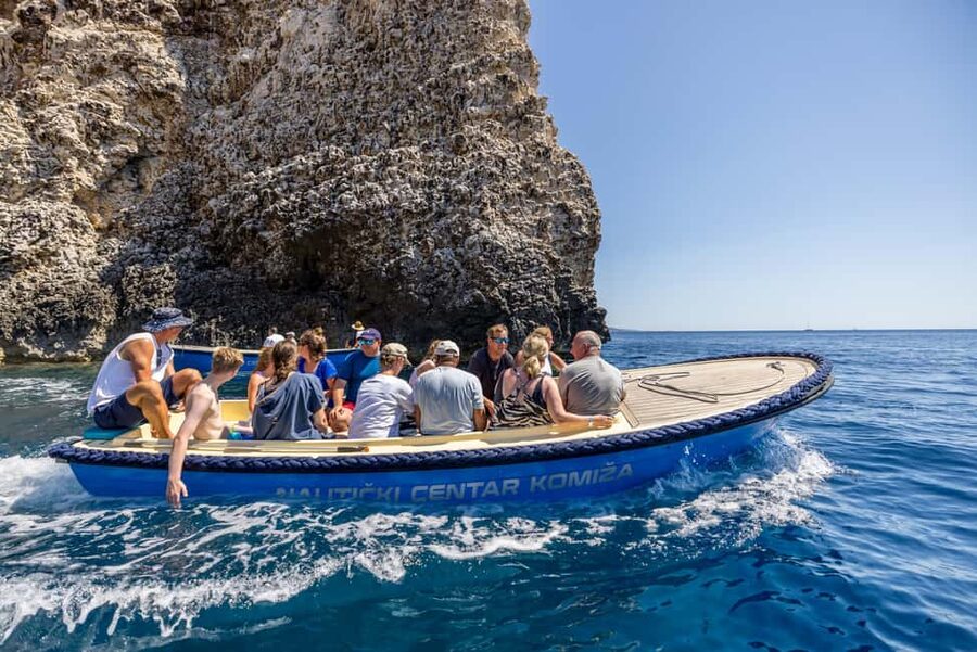 Split or Trogir: Blue Cave, Vis, and Hvar Speedboat Day Trip - Hvar town brings the history and street life
