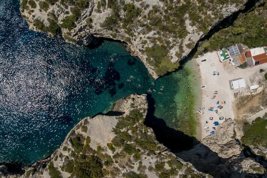 Split or Trogir: Blue Cave, Vis, and Hvar Speedboat Day Trip - The early start from Split or Trogir