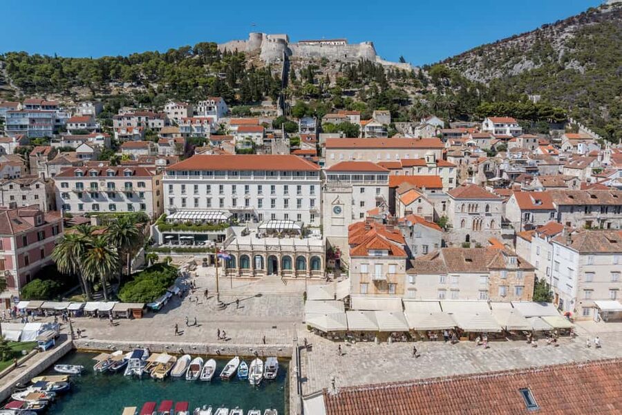 Split or Trogir: Blue Cave, Vis, and Hvar Speedboat Tour - Pakleni Islands: lunch, water, and free time