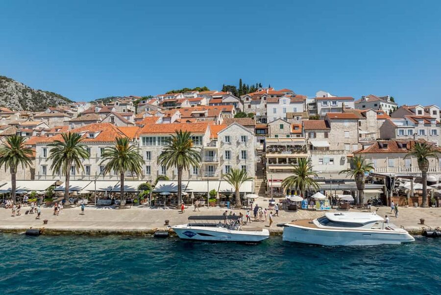 Split or Trogir: Blue Cave, Vis, and Hvar Speedboat Tour - Two hours to explore Hvar town