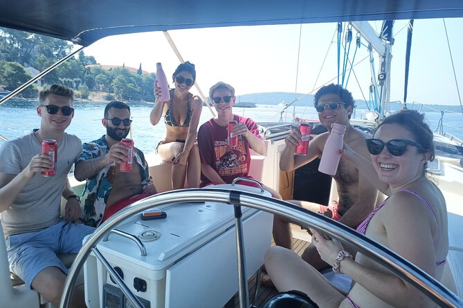 Split: PRIVATE Full-Day Sail Yacht Cruise - Per group (up to 12)! - The cruise back to Split