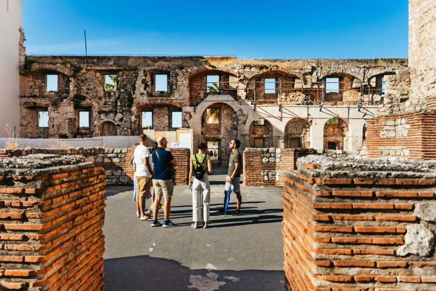 Split: Private Walking Tour with Diocletian's Palace - Diocletian’s Cellars and the Roman foundation