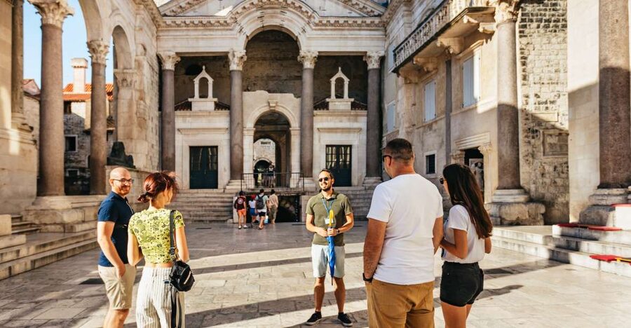 Split: Private Walking Tour with Diocletian's Palace - Golden Gate and the palace’s northern entrance
