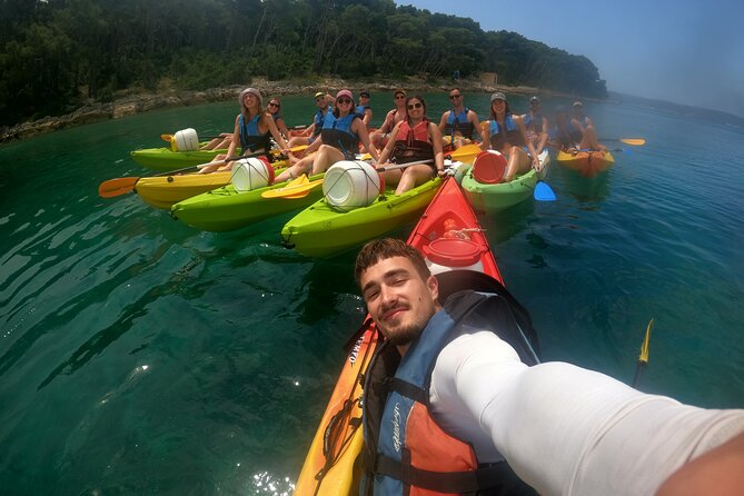 Split Sea Kayaking & Snorkeling Tour - Getting comfortable in a double kayak