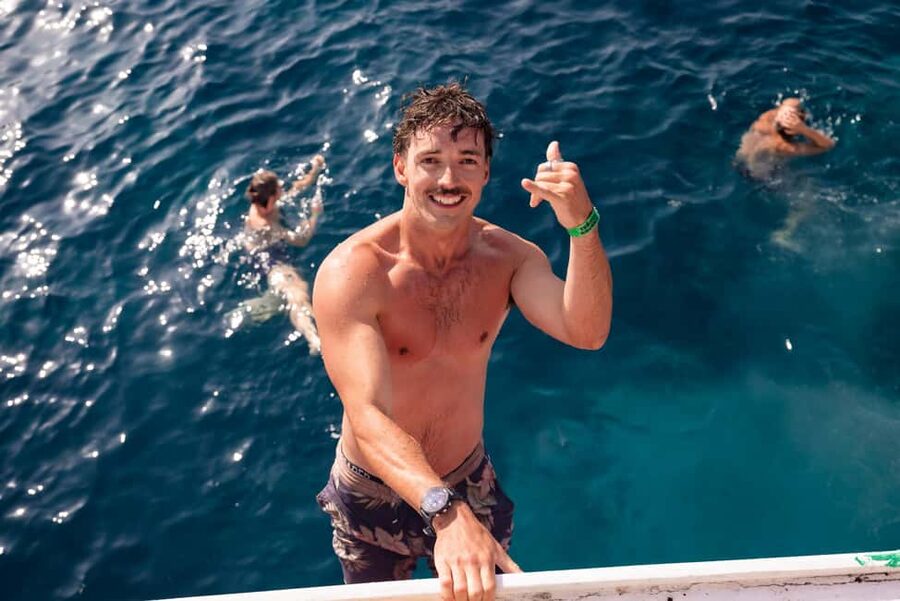 Split: Sunset Boat Party with Live DJs and Blue Lagoon Swim - Two hours of music, games, and Adriatic views