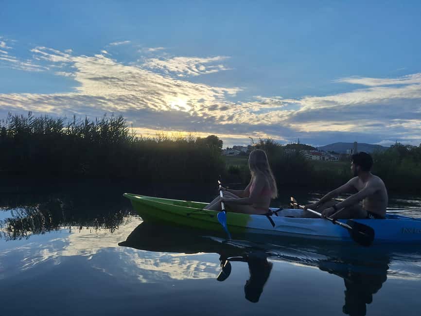 Split: Sunset Guided Kayaking Tour - Sunset over the Adriatic