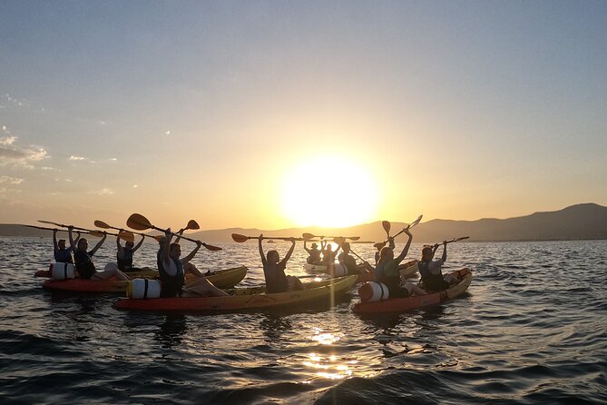 Split Sunset Sea Kayaking Tour - Snorkeling, swimming, and the cliff-jumping stop