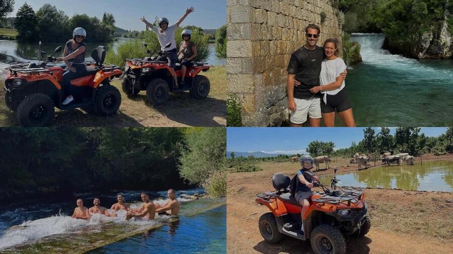 Split: Three Rivers Quad Tour with Swimming - Riding Through Forest and Rocky Ground