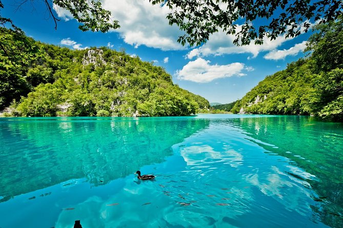 Split to Zagreb Group Transfer with Plitvice Lakes guided tour - The boat and train rides inside the park