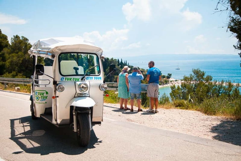 Split: Top City Highlights Electric Tuk-Tuk Tour - Beaches at Obojena Svjetlost and Kašjuni