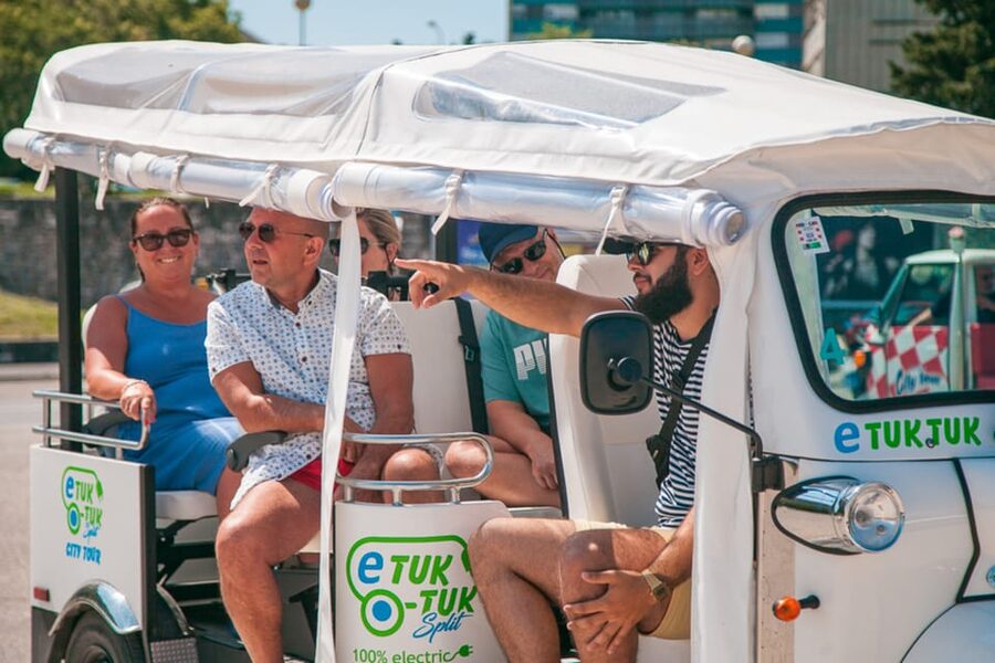 Split: Top City Highlights Electric Tuk-Tuk Tour - Prokurative brings the ride back toward town