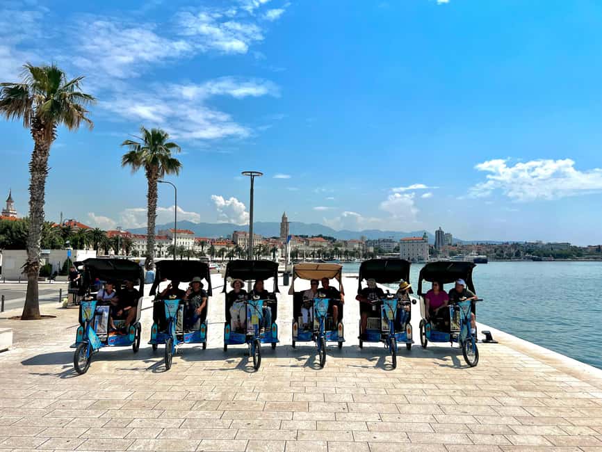 Split Tour in Private Electric Rickshaw - Meeting the rickshaw at Obala Lazareta