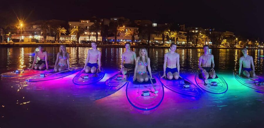 Split: Transparent SUP night Glow tour - Small tips for a smoother evening