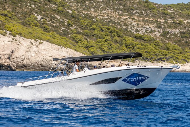 Split/Trogir: Blue Cave, Vis, and Hvar Speedboat Day Tour - Budikovac and the Blue Lagoon swimming stop