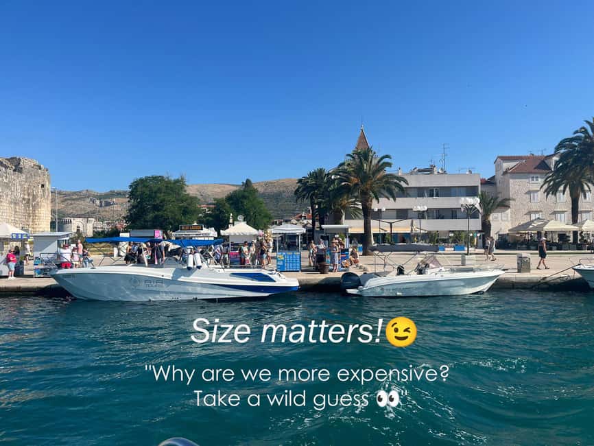 Split/Trogir: Half-Day(5 hours) 3-Island Speedboat Adventure - Why this half-day boat trip works well
