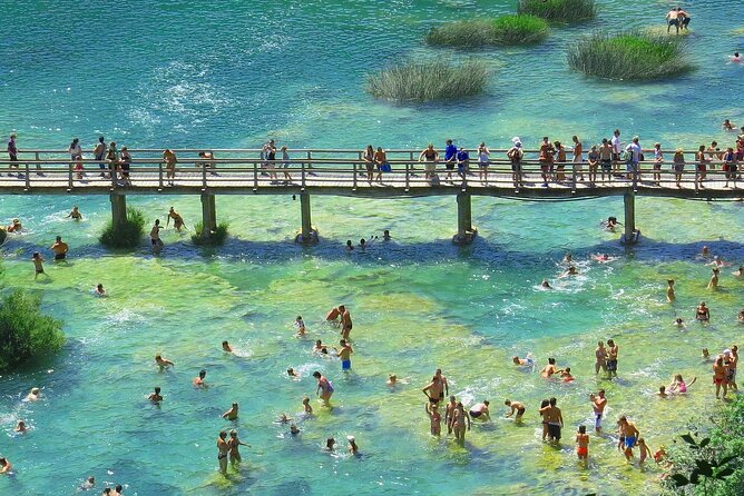 Split/Trogir/Kastela: Krka Private Tour - option: Wine Tasting - Plastovo Winery and Local Dalmatian Flavors