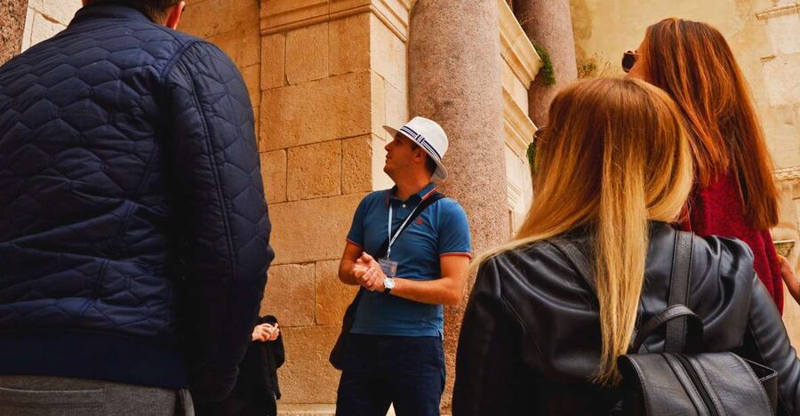 Split: Walking tour of Split with a 'Magister' of History - The Vestibule and Triklinij