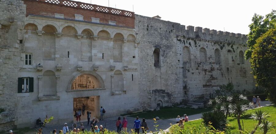 Split: Walking tour of Split with a 'Magister' of History - Meeting at the Bronze Gate beside the Riva
