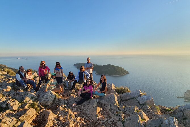 Sunset and Wine / Dubrovnik Sunset Tour and Premium Wine Tasting - Mount Srđ at sunset, the evening’s main event