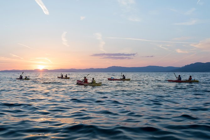 Sunset Kayaking - Watching the Sun Set From Sea Level