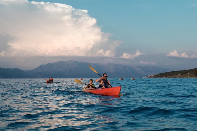 Sunset Kayaking - Heading West Along the Dalmatian Coast