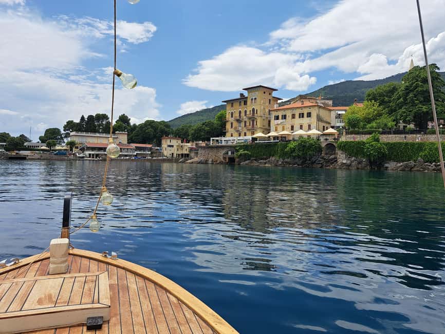 Sunset or Swim Ride Opatija on Madonnina Boat Tour - What makes Madonnina special