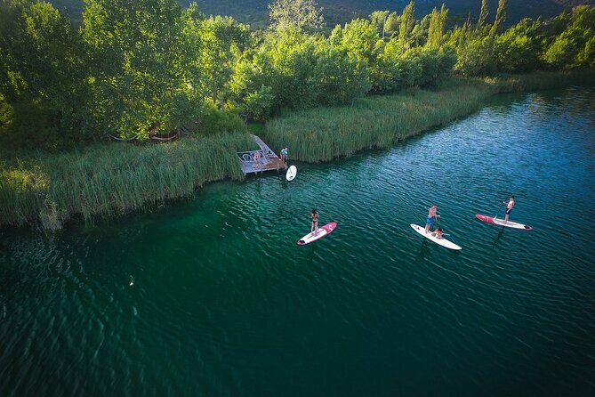 Sunset Sea Kayaking and Wine Dubrovnik - The cave beach, snorkeling, and cliff jumping