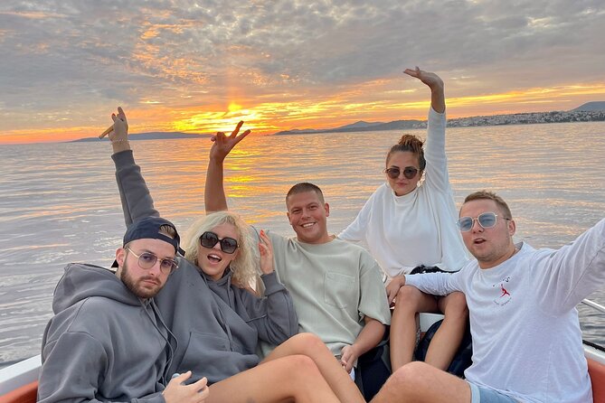 Sunset Tour from Split with Wine Included - Out on the water with Marjan Hill in view