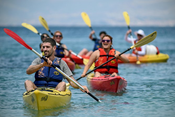 Supetar-Postira kayaking - Starting beside Vrilo in Supetar