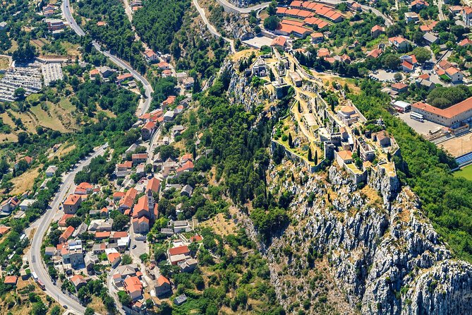 The Diocletian route - Panoramic Flight over Split - The return over Solin and back to the airport