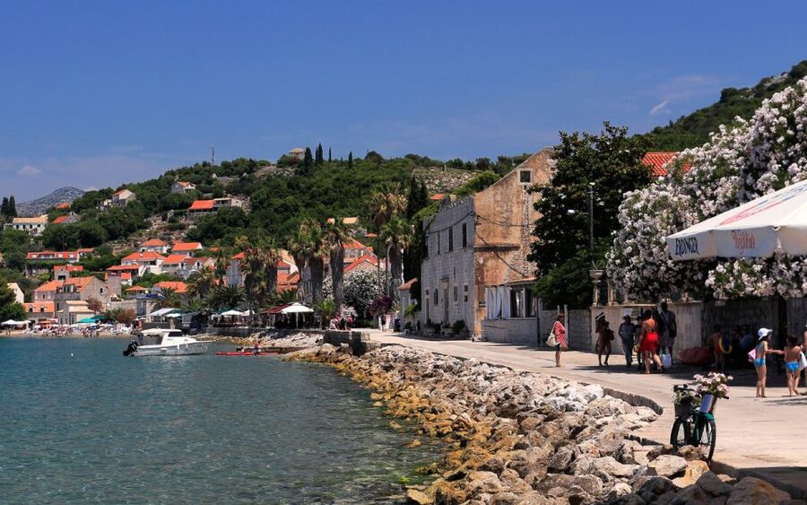 Three Island Boat Tour With Lunch - Leaving Dubrovnik behind at 08:45