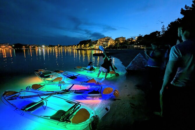 Transparent Kayak Glow Tour in Split - From Split to Stobreč beach