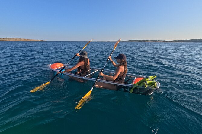 TRANSPARENT KAYAKING or SUP-ing AROUND ISLANDS - Snorkeling beside rocky islands