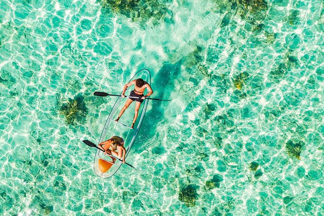 TRANSPARENT KAYAKING or SUP-ing AROUND ISLANDS - Why Cape Kamenjak works so well from the water