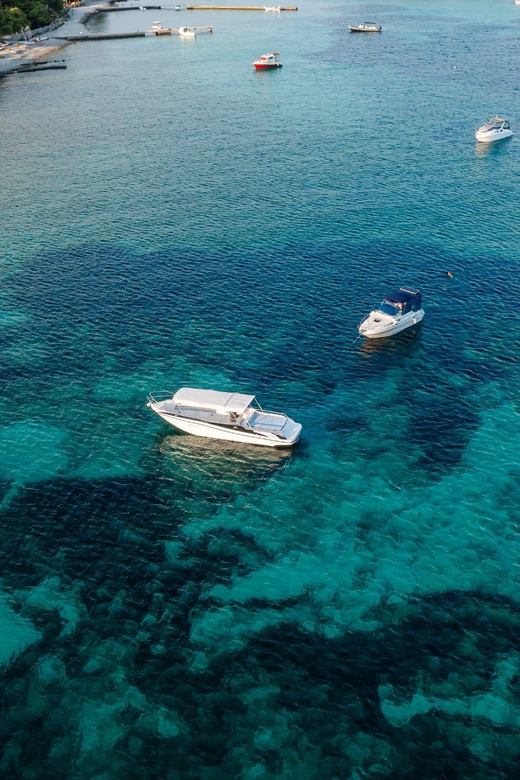 TROGIR: Blue Lagoon & 3 Islands Half-day Speedboat tour - Blue Lagoon on Drvenik Veliki: the main swim