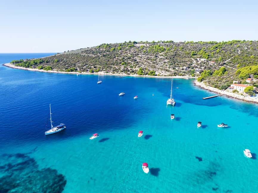 Trogir: Blue Lagoon, Maslinica, and Solinska Bay Boat Tour - Quick points before you book