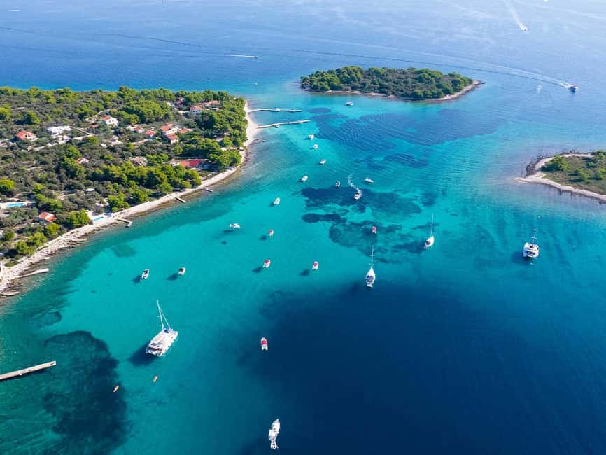 Trogir: Blue Lagoon, Maslinica, and Solinska Bay Boat Tour - The skipper can make or break the day